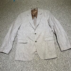 RW&CO Linen Blend Blazer Size 44